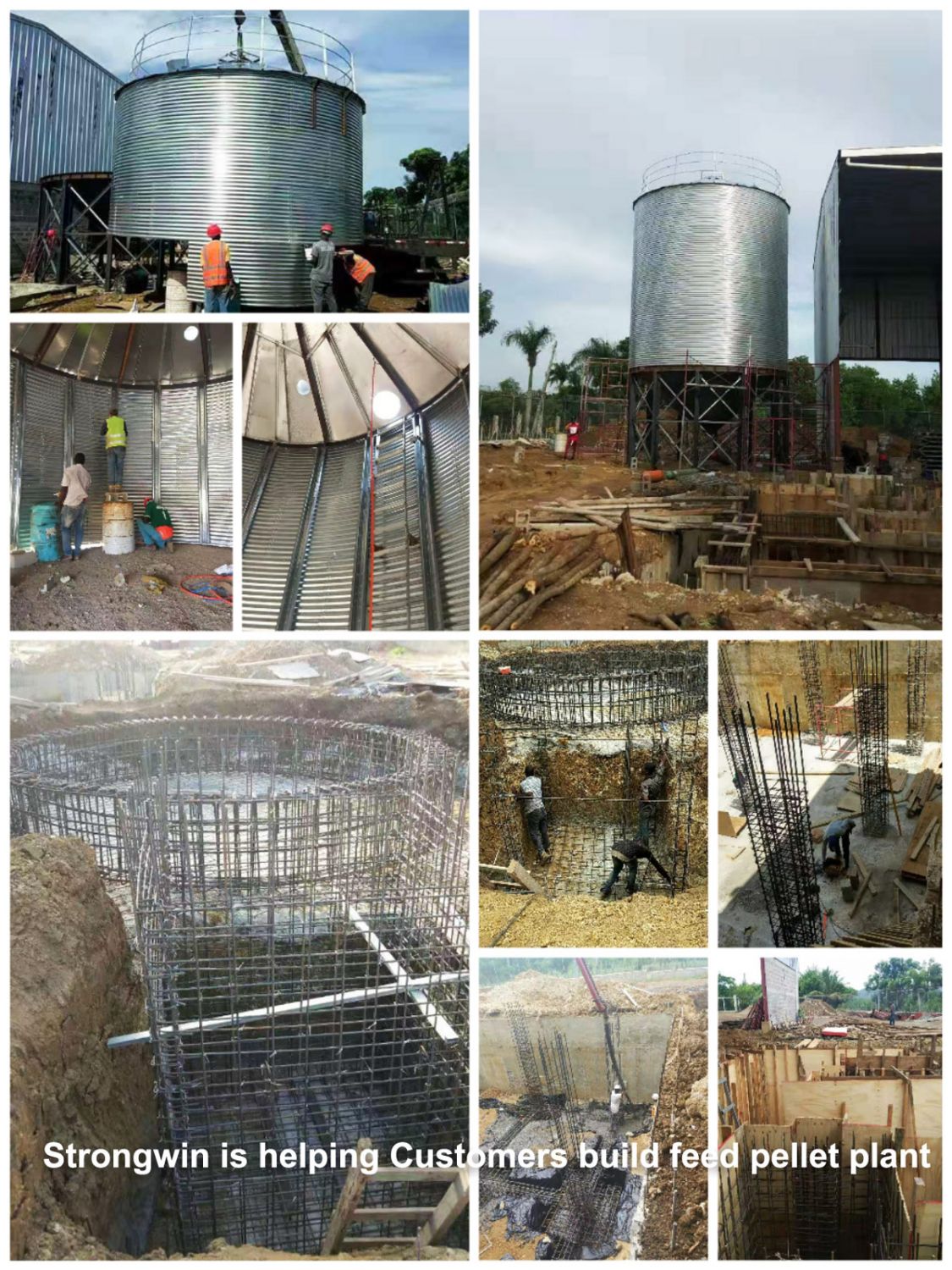 強(qiáng)福機(jī)械幫助多米尼加客戶建設(shè)飼料廠